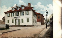 Vernon House, Count Rochambeau's Headquarters Postcard