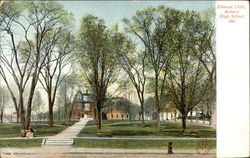 Edward Little, Auburn High School Postcard