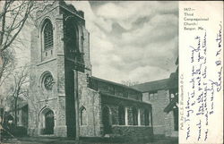Third Congregational Church Bangor, ME Postcard Postcard