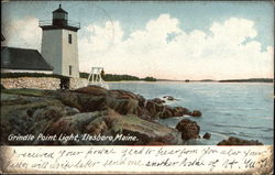 Grindle Point LIght Islesboro, ME Postcard Postcard