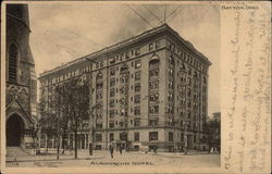 Algonquin Hotel Dayton, OH Postcard Postcard
