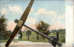 Anchor of the Ill-Fated Battleship "Maine" at Arlington National Cemetery Postcard