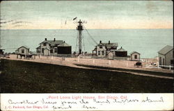 Point Loma Light House Postcard