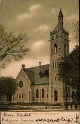 North Church St. Johnsbury, VT Postcard Postcard