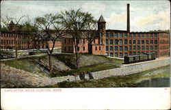 Lancaster Mills Clinton, MA Postcard Postcard