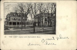 "The Oaks" (family hotel) Postcard