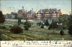 County Alms and Asylum Lancaster, PA Postcard Postcard