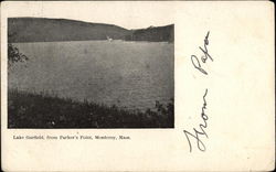 Lake Garfield from Parker's Point Postcard
