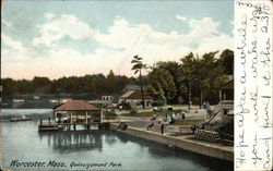 Quinsigamond Park Postcard