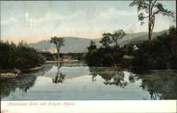 Amonoosac River and Fabyan House Postcard