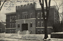 Standish Guards Armory Postcard