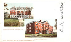 Richardson Hall & Fayerweather Hall at Dartmouth College Hanover, NH Postcard Postcard