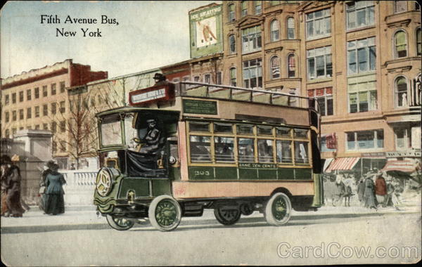 Fifth Avenue Bus New York