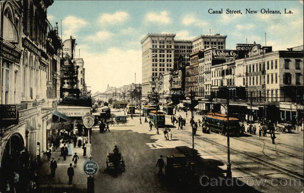 Canal Street New Orleans Louisiana