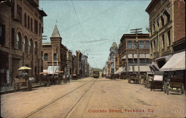 Colorado Street View Pasadena California