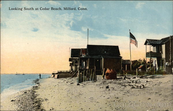 Looking South at Cedar Beach Milford Connecticut Corbits Photo