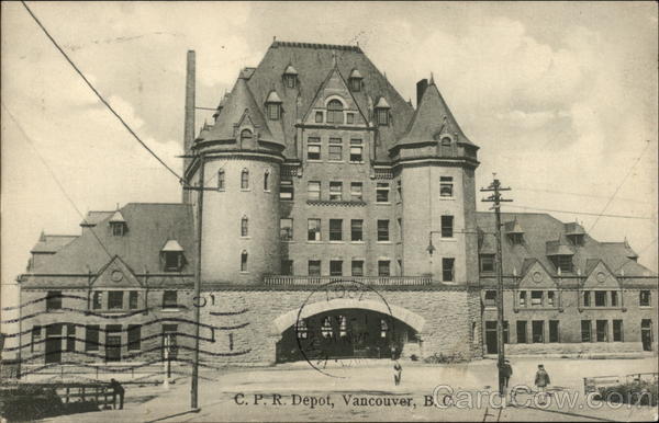 CPR Depot Vancouver BC Canada British Columbia