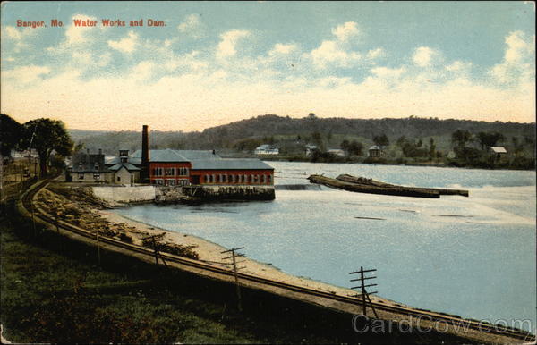 Water Works and Dam Bangor Maine