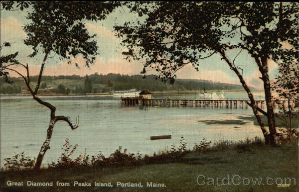 Great Diamond from Peaks Island Portland Maine