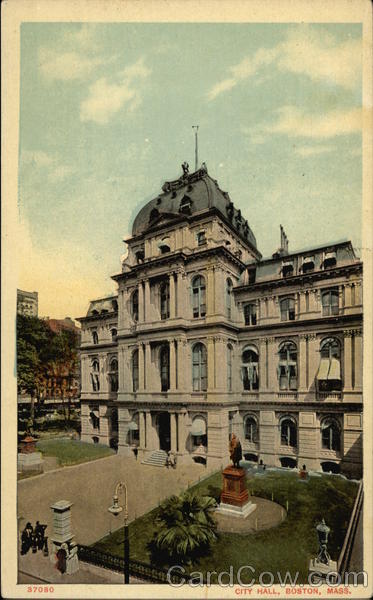 City Hall Building Boston Massachusetts
