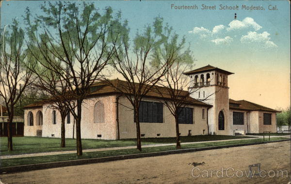 Fourteenth Street School Modesto California