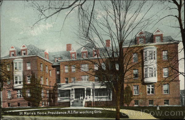St. Marie's Home for Working Girls Providence Rhode Island