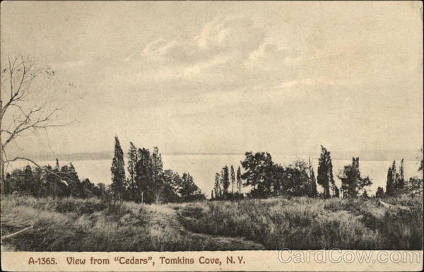 View from Cedars Tomkins Cove New York