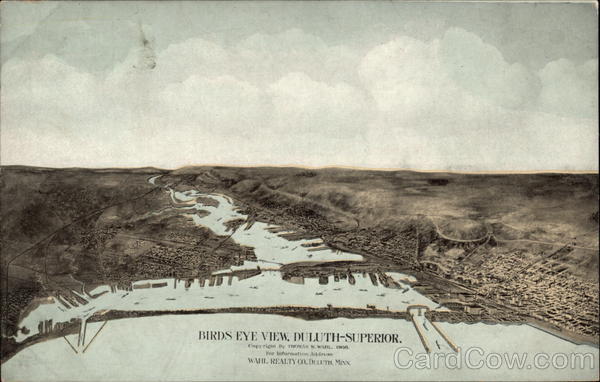 Birds Eye View, Duluth-Superior Minnesota