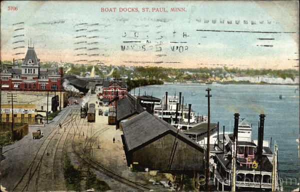 Boat Docks St. Paul Minnesota