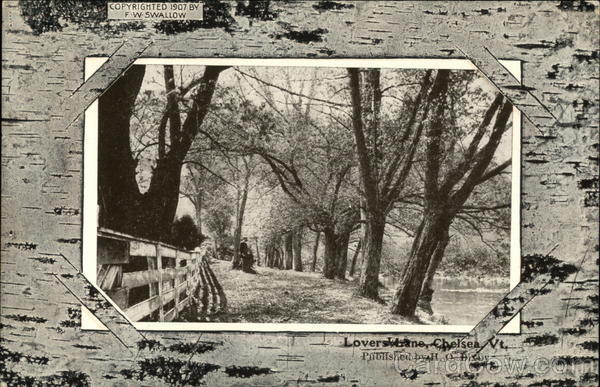 Lovers Lane Chelsea Vermont
