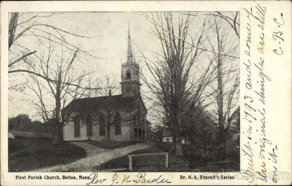 First Parish Church Bolton Massachusetts