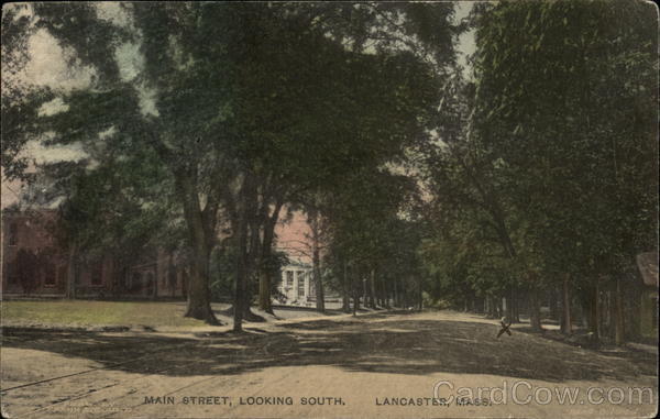 Main Street, Looking South Lancaster Massachusetts