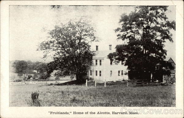 Fruitlands Home of the Alcotts Harvard Massachusetts