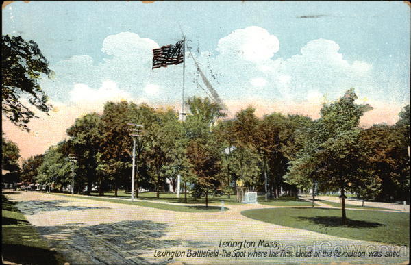 Lexington Battlefield Massachusetts