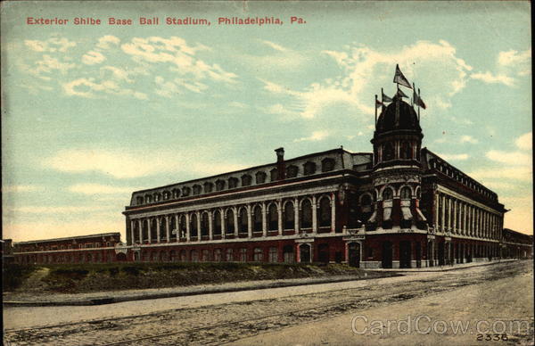 Exterior Shibe Base Ball Stadium Philadelphia Pennsylvania