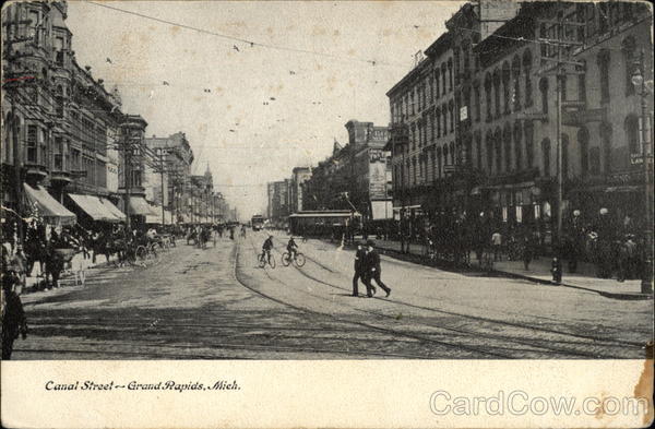Canal Street View Grand Rapids Michigan