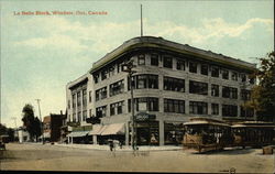 La Belle Block Postcard