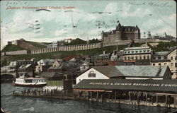 Chateau Frontenac and Citadel Postcard