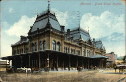 Grand Trunk Station Postcard
