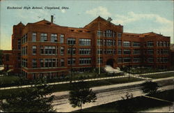 Technical High School Postcard