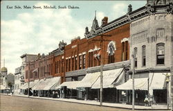 East Side Main Street Mitchell, SD Postcard Postcard