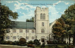 Indianola Presbyterian Church Postcard
