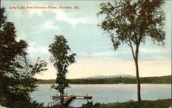 Long Lake from Harrison House Maine Postcard Postcard