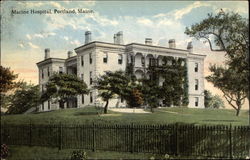 Marine Hospital Postcard