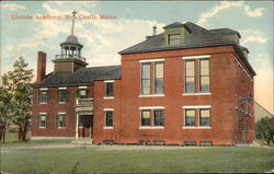 Lincoln Academy Newcastle, ME Postcard Postcard