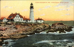 Portland Head Light Cape Elizabeth, ME Postcard Postcard