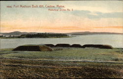 Fort Madison, Built 1811 Postcard