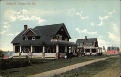 Dudley Street Presque Isle, ME Postcard Postcard