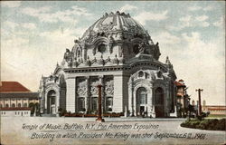 Temple of Music Postcard