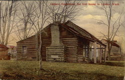 Cudson Homestead, the first house in the area Postcard